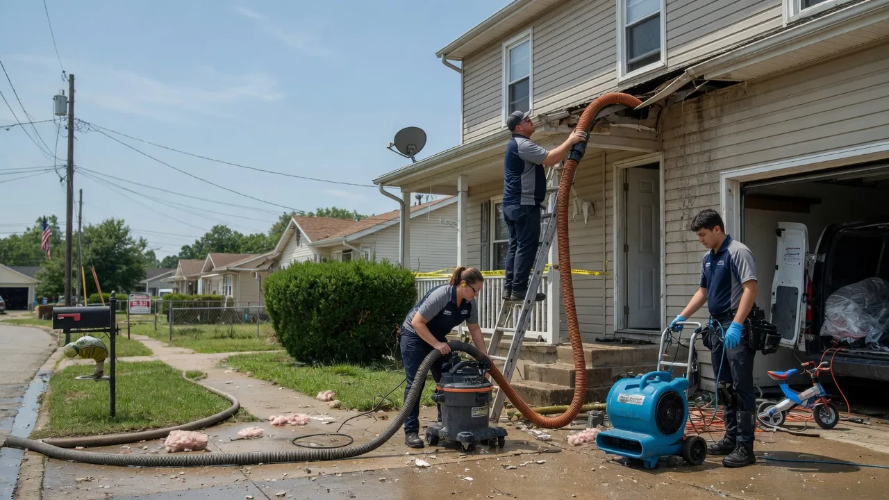Water Damage Restoration in Oakdale, LA near me
